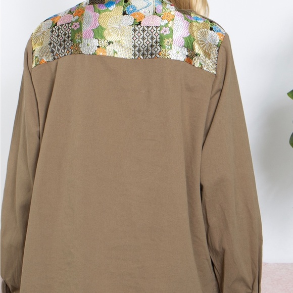 🆕Floral patch utility jacket - Picture 5 of 6